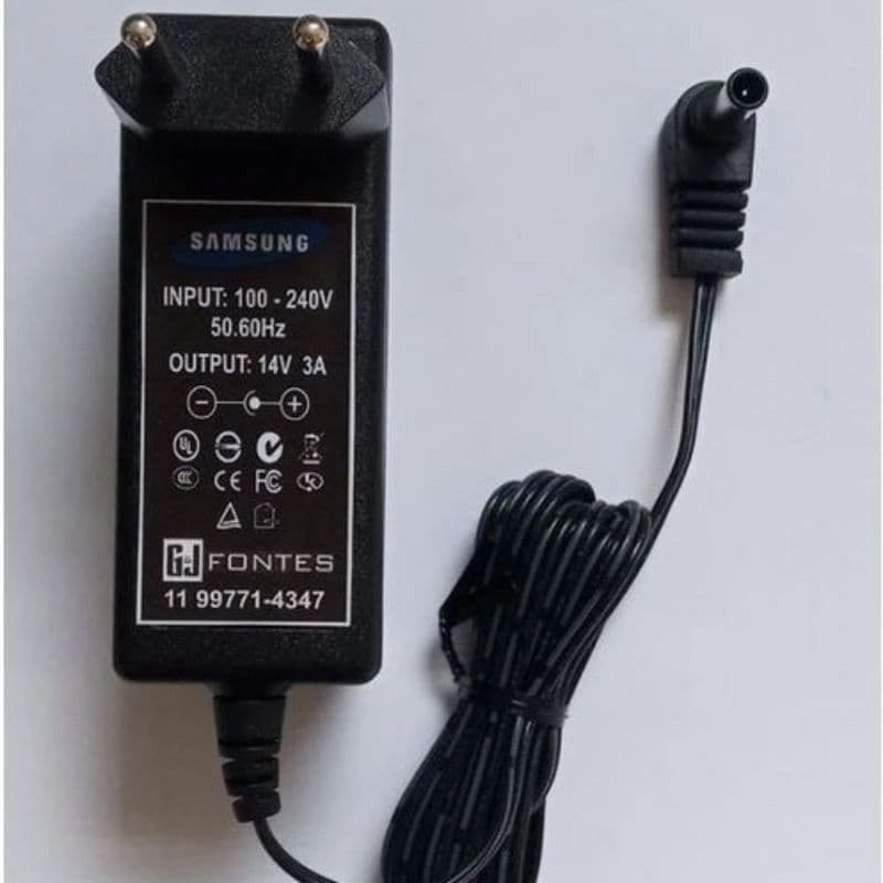 Fonte P/ Monitor Samsung 14v 3a Todos Modelos 14v Samsung