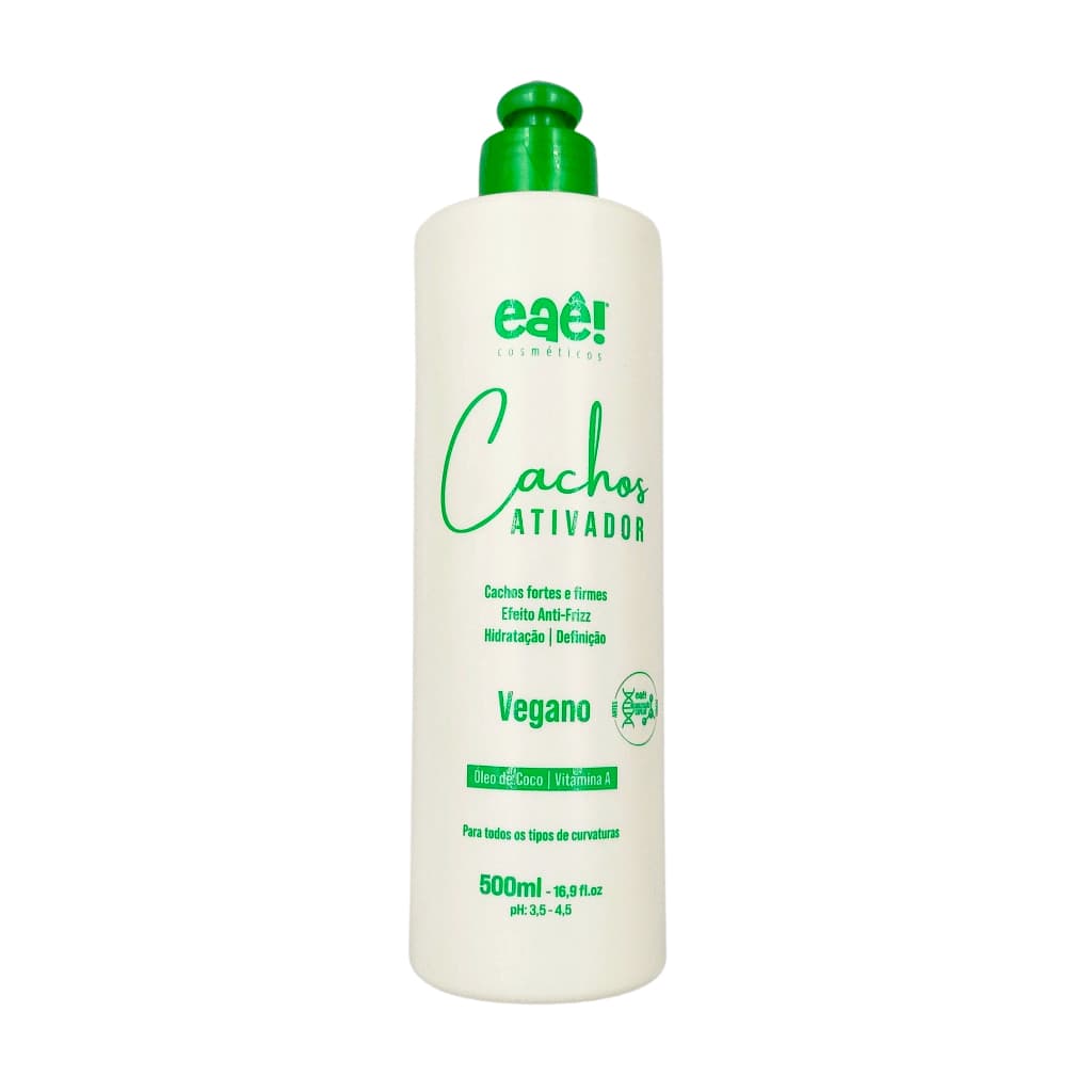 Ativador de Cachos Definição Pronlongada 500ml Profissional Meu Cachos Dos Sonhos Eaê!