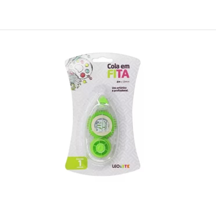 Cola Em Fita 8mmx8m Leo Arte