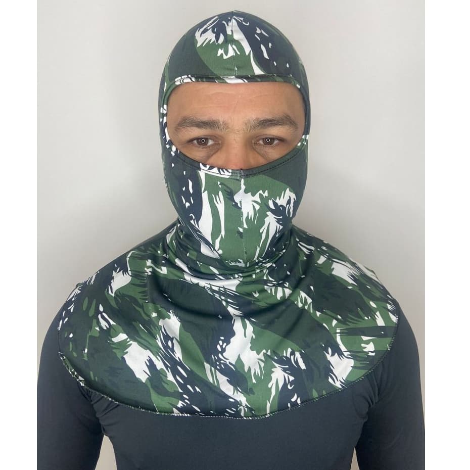 Kit 10 Balaclava Pescador Com Proteção Solar Fator Uv50  Em Tecido Suplex