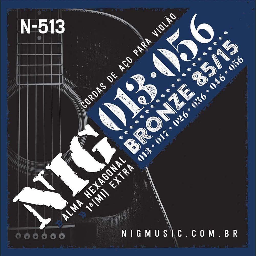 Encordoamento Corda de Violão 013 Nig N513