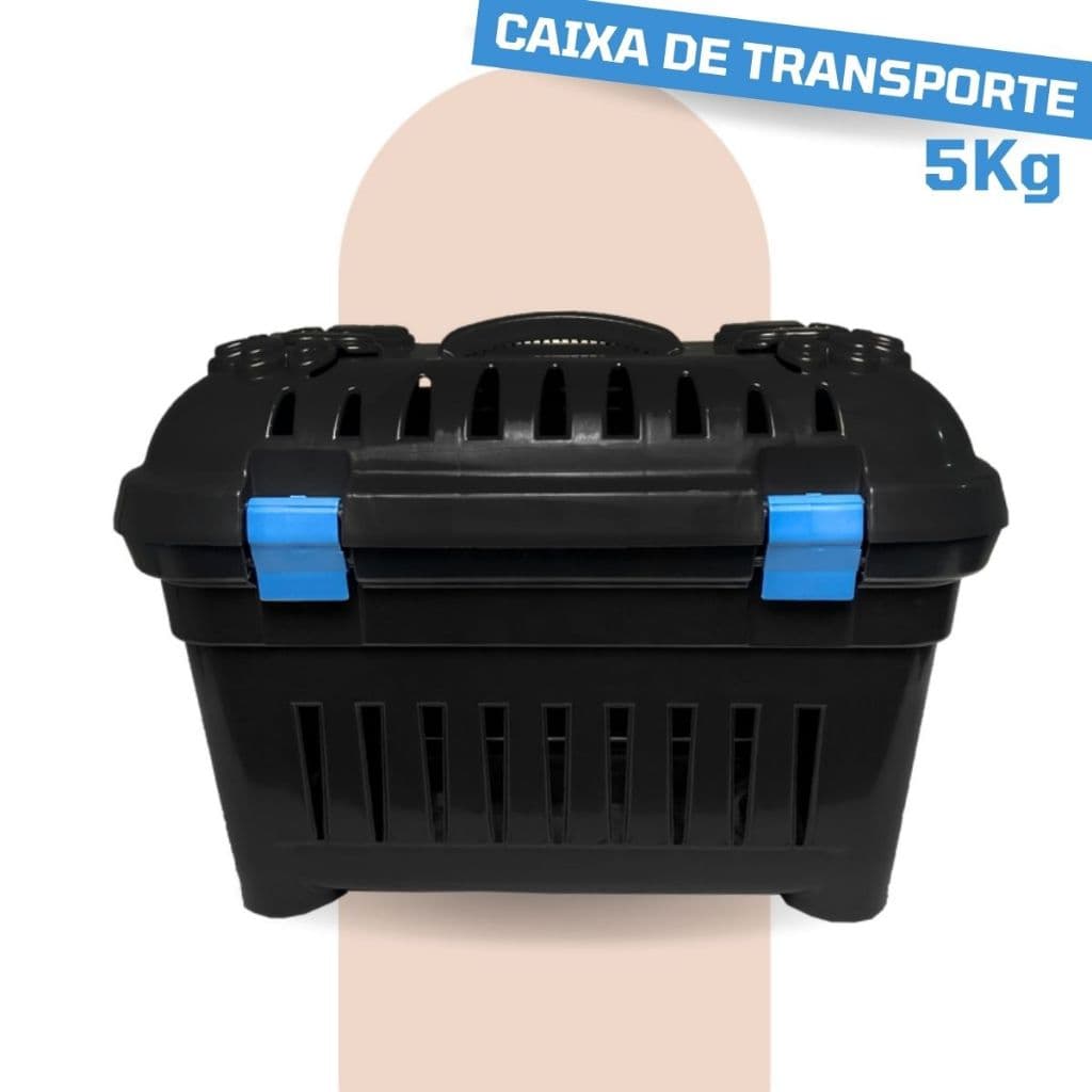 Caixa de Transporte N1 Pet Cachorro Gato Coelho 5kg