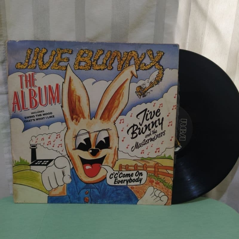 disco de vinil lp jive bunny