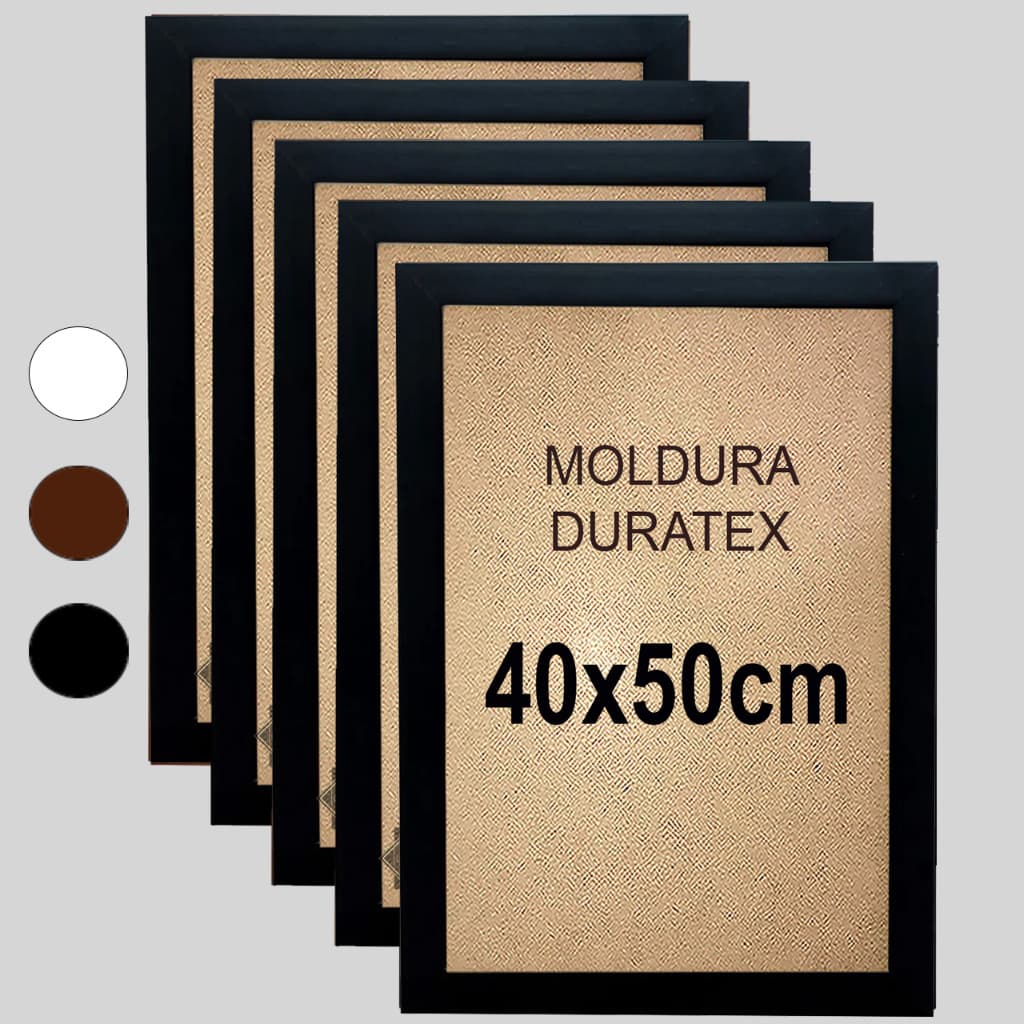 Kit 10 peças Moldura Quadro 40x50cm