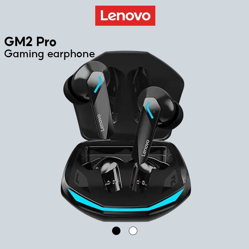 Fone de Ouvido Lenovo GM2 Pro Bluetooth 5.3 Com Microfone Versão Gamer Fones HeadPhones Lenovo