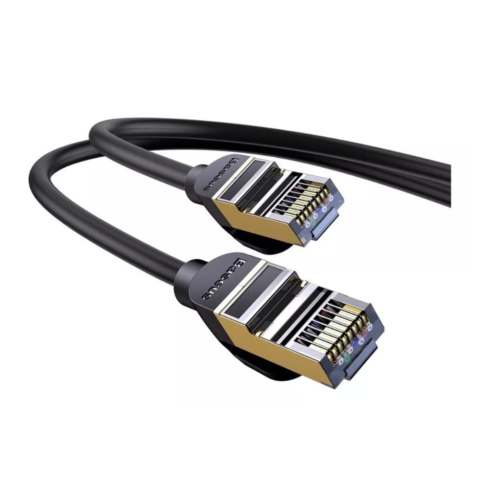 Cabo De Rede High Speed Ethernet Rj45 Cat7 Baseus 10Gbps 1m/3m/5m/8m/10m