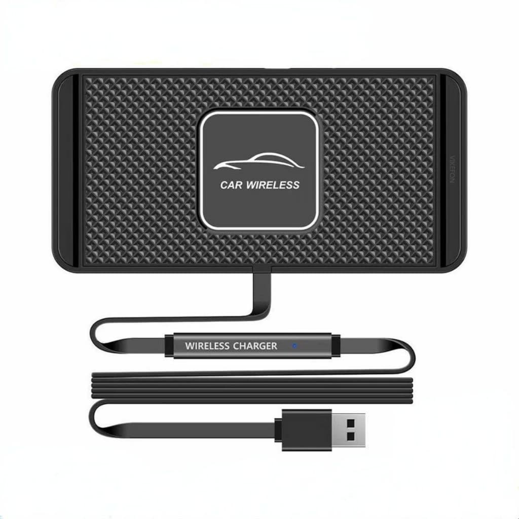 Carregador wireless Por Indução Ultra Rápido P/carro 15w Android Ios
