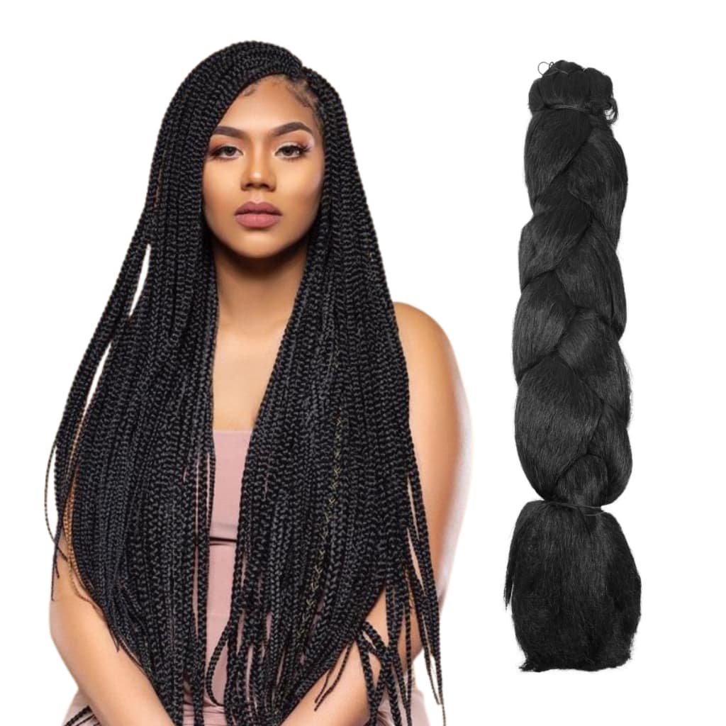 Jumbo Para Trança Box Brraids Ombre Hair Ser Mulher 399 Gramas