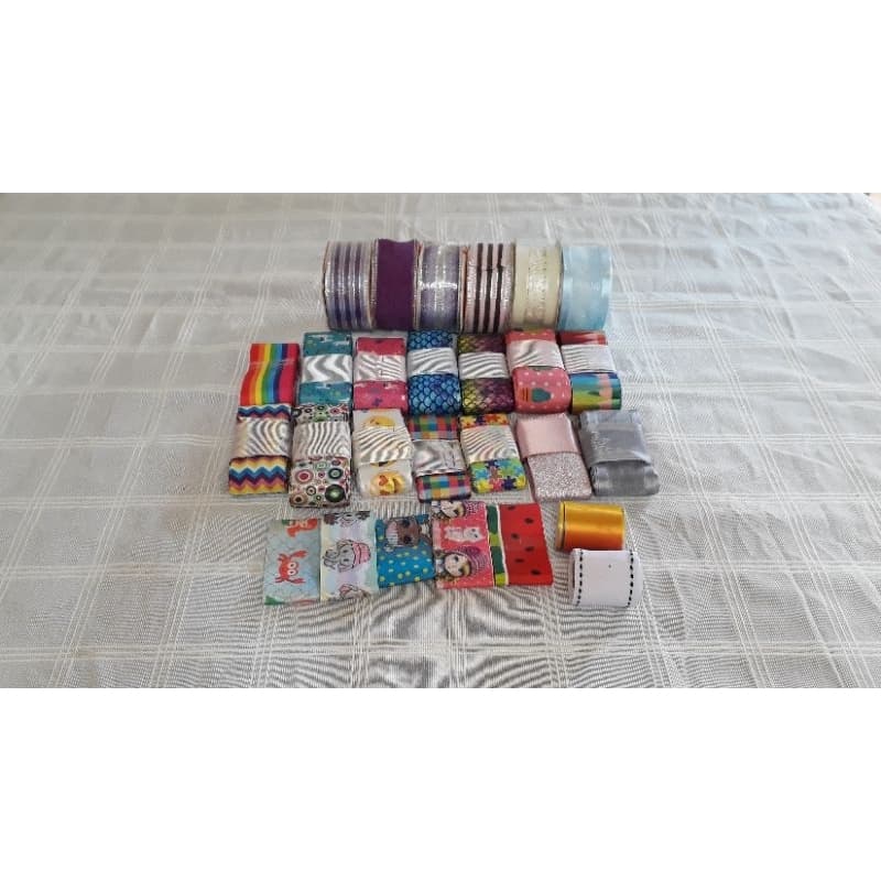 Kit Fitas Decoradas n°09 (Material de Artesanato)