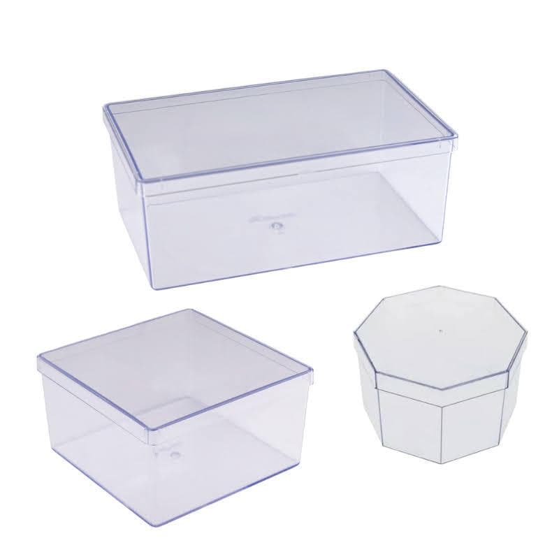 Cake Box Caixa Acrílica Para Sobremesas 1600ml, 1500ml, 2000ml