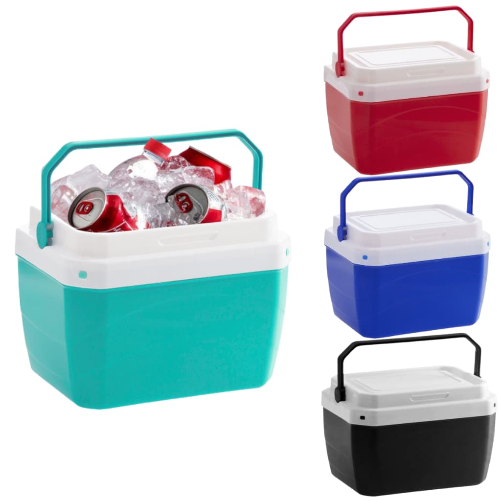 Caixa Térmica Grande 6L 9 Latas Cooler Pequeno com Alça Praia Camping Piscina Cerveja