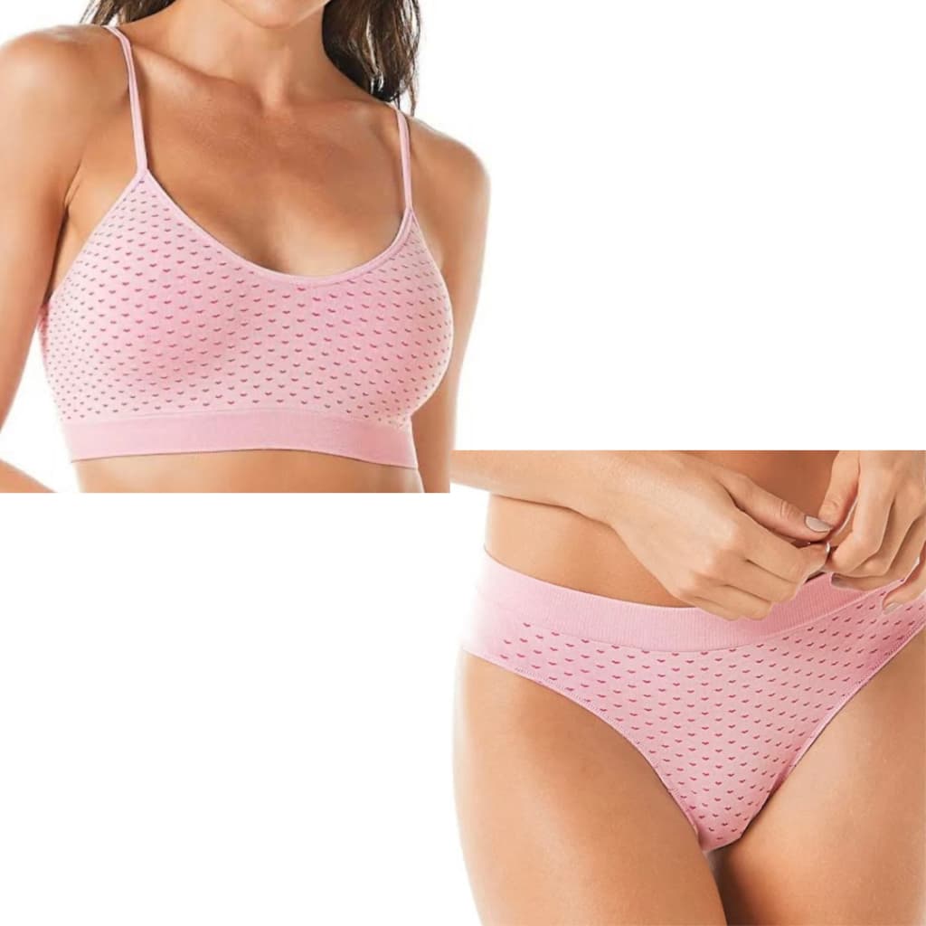 Conjunto Top e Calcinha Together Ultraleve DeMillus 061842/053842