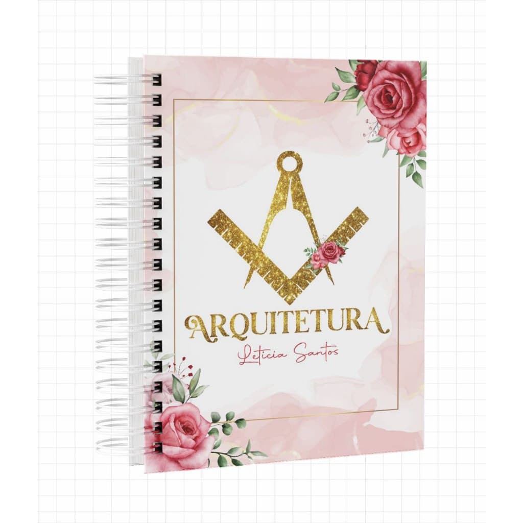 Agenda Personalizada 2026 - Arquitetura - Profissões (COM NOME)