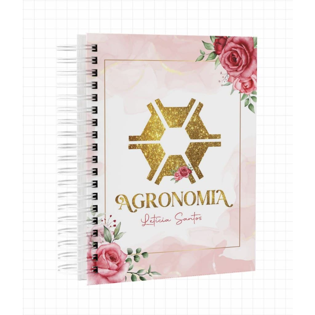 Agenda Personalizada 2026 - Agronomia - Profissões (COM NOME)