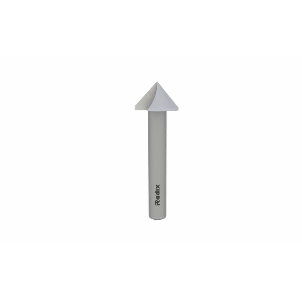 Fresa Escareadora Radix 45º Corte 16,5mm para Acabamento Preciso e Profissional em Madeira