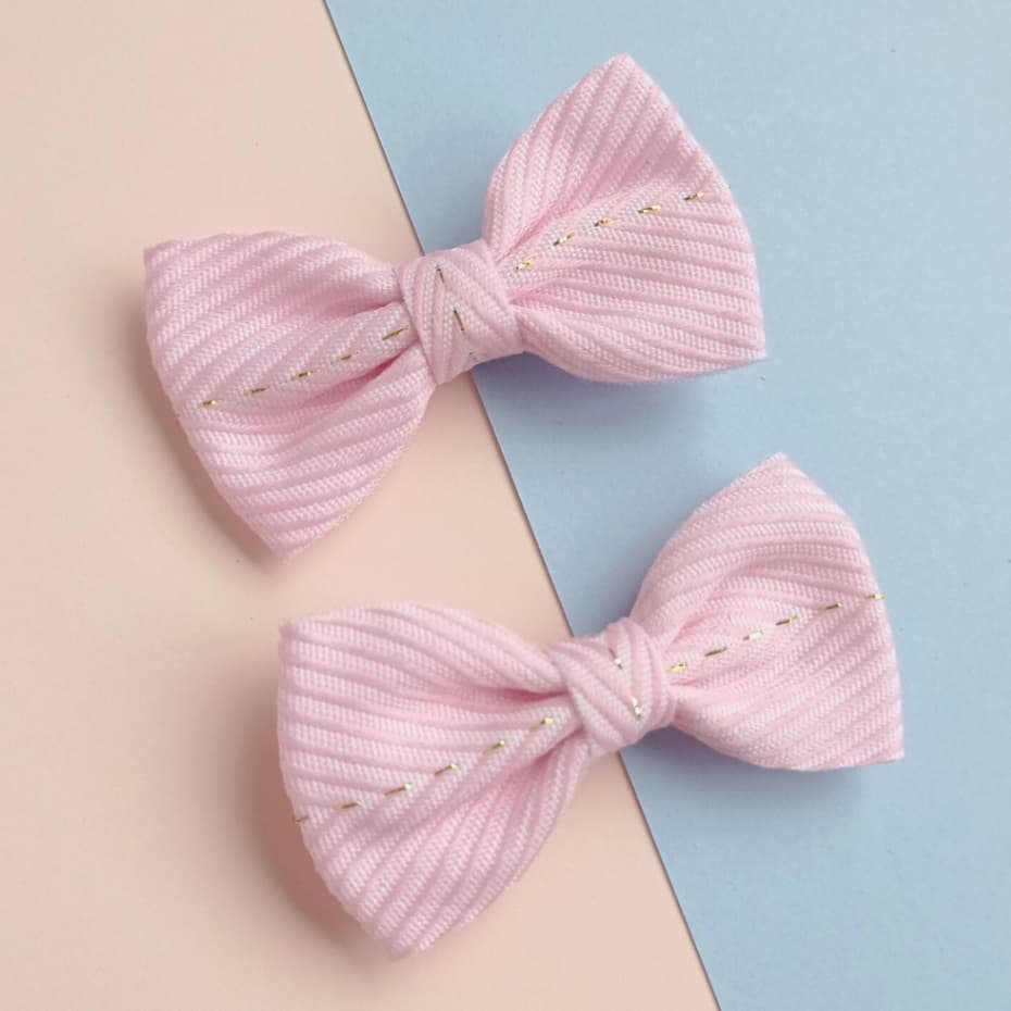 Laço Infantil para Cabelo Menina - Laço Gravatinha - parzinho