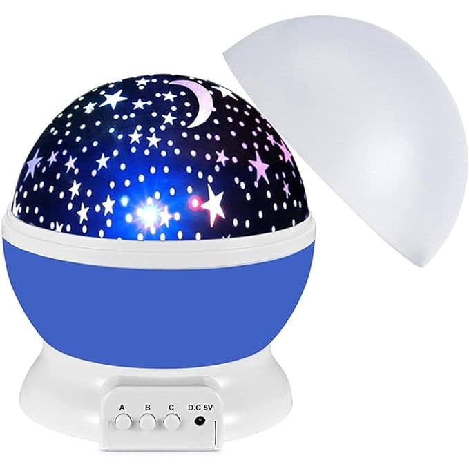 Luz noturna Lâmpada noturna estrelada Projetor LED estrela Candeeiro de mesa Projetor infantil Luz do sono Lâmpada estrelada