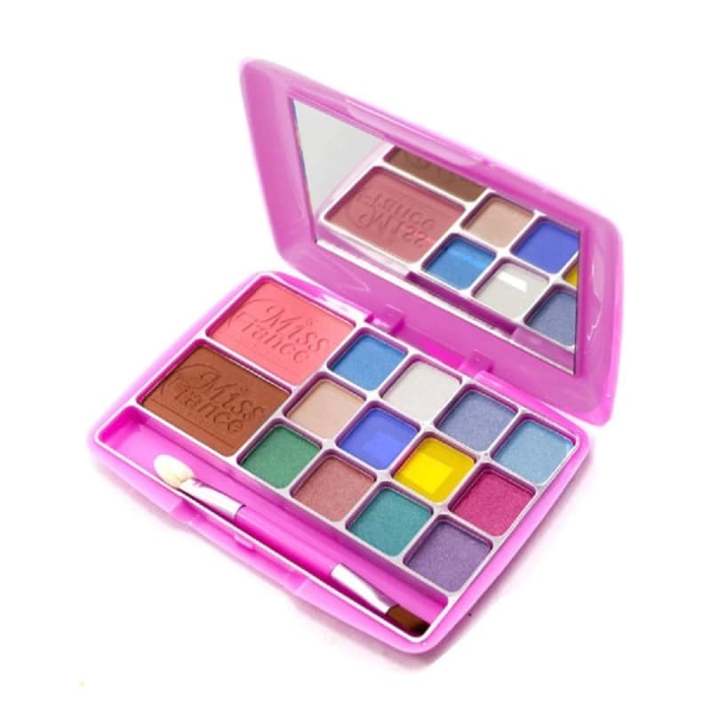 Paleta 12 cores + 2 blush + pincel