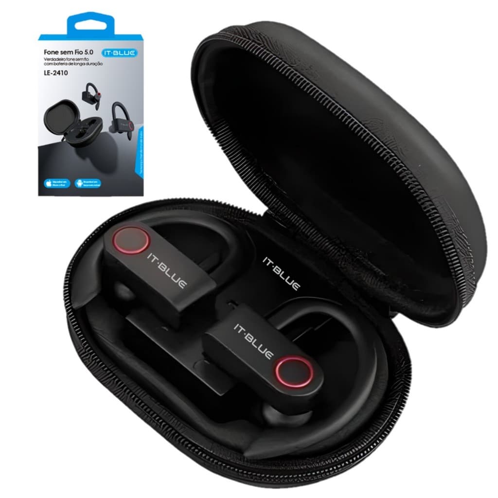 Fone De Ouvido Bluetooth 5.0 Hi-fi Sem Fio Ant-queda Corrida