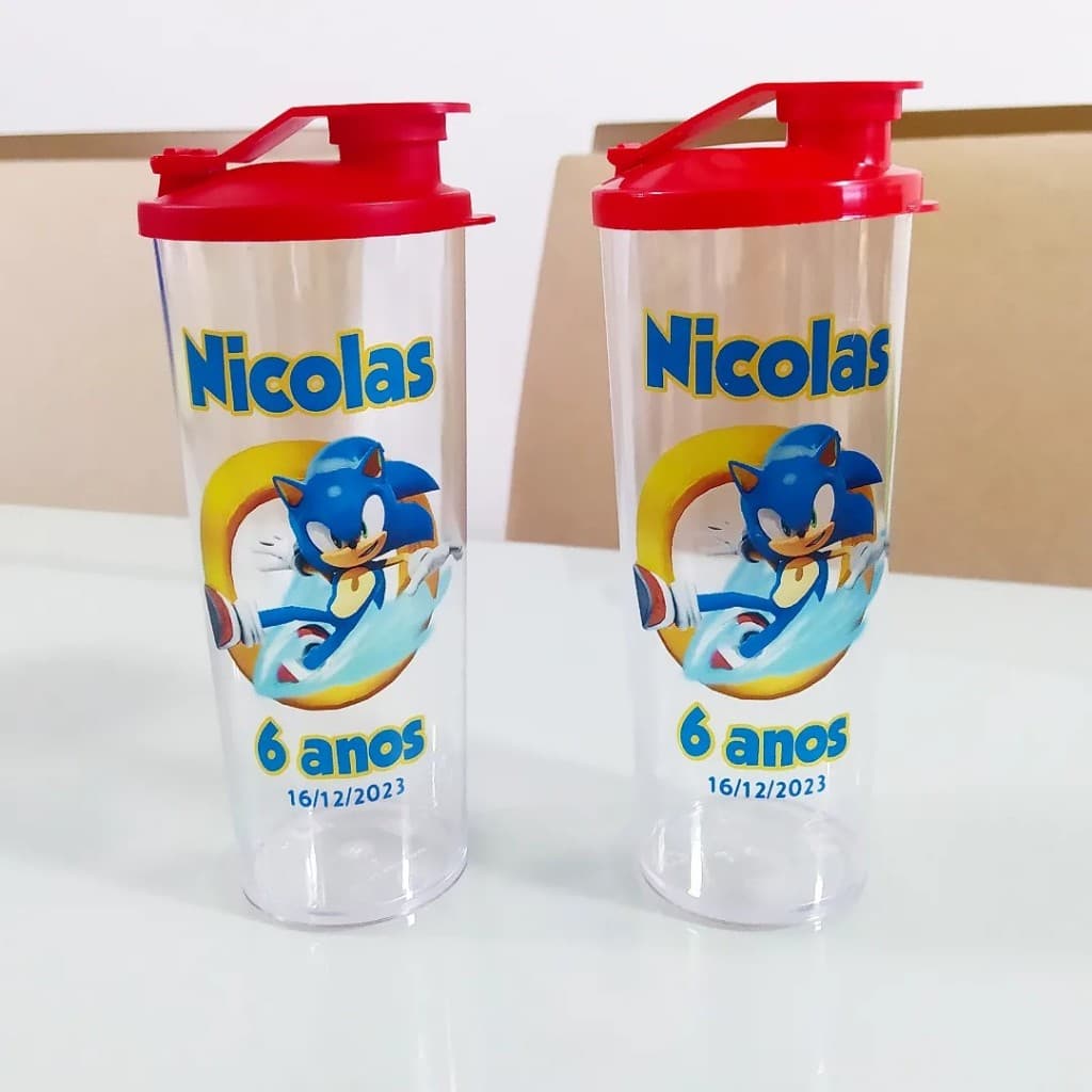 Kit com 25 copos 330 ml Personalizada, Garrafinha, squeeze, coqueteleira