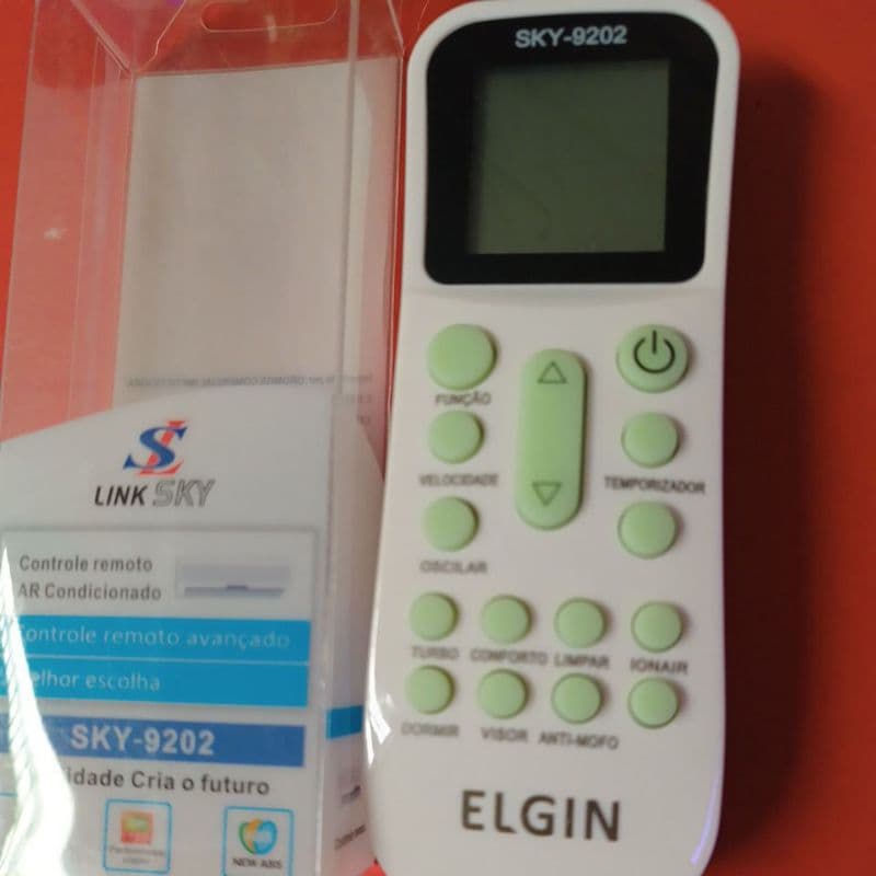 controle remoto ar condicionado elgin sky9202
