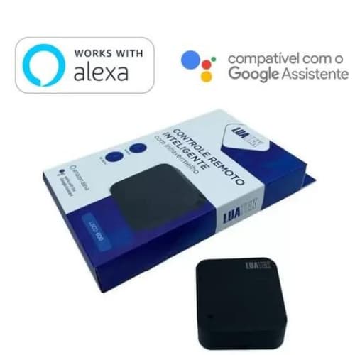 Controle Remoto Inteligente Comando de Voz com Infravermelho Ar Condicionado TV Alexa Google Assistant