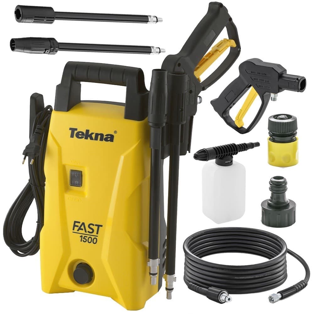 Lavadora de Alta Pressão Potente 1400w Fast 1500 Tekna