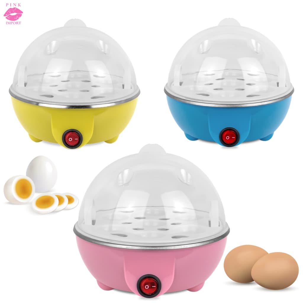 Cozedor de Ovos Elétrico Portátil Cozinha à Vapor