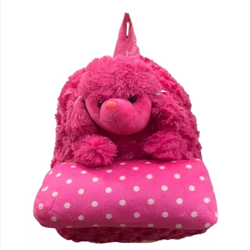 Mochila De Bebê Creche Escola Bichinho De Pelúcia 3d varios modelos escolha a sua