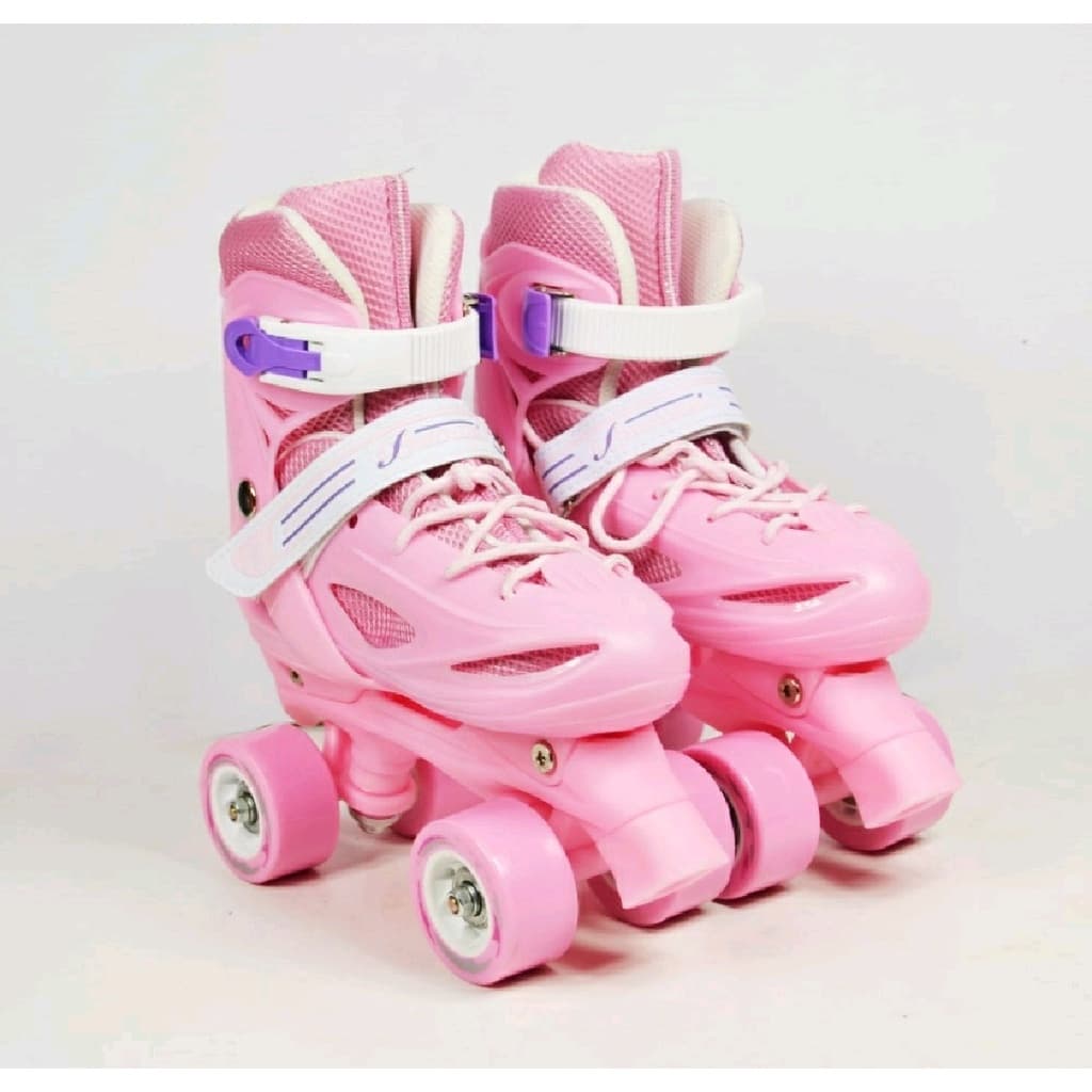 Patins Quad infantil rosa menina com regulagem de tamanho do 28 ao 32, 33 ao 36 e 37 ao 39 Melhor preço Melhor Preço!!