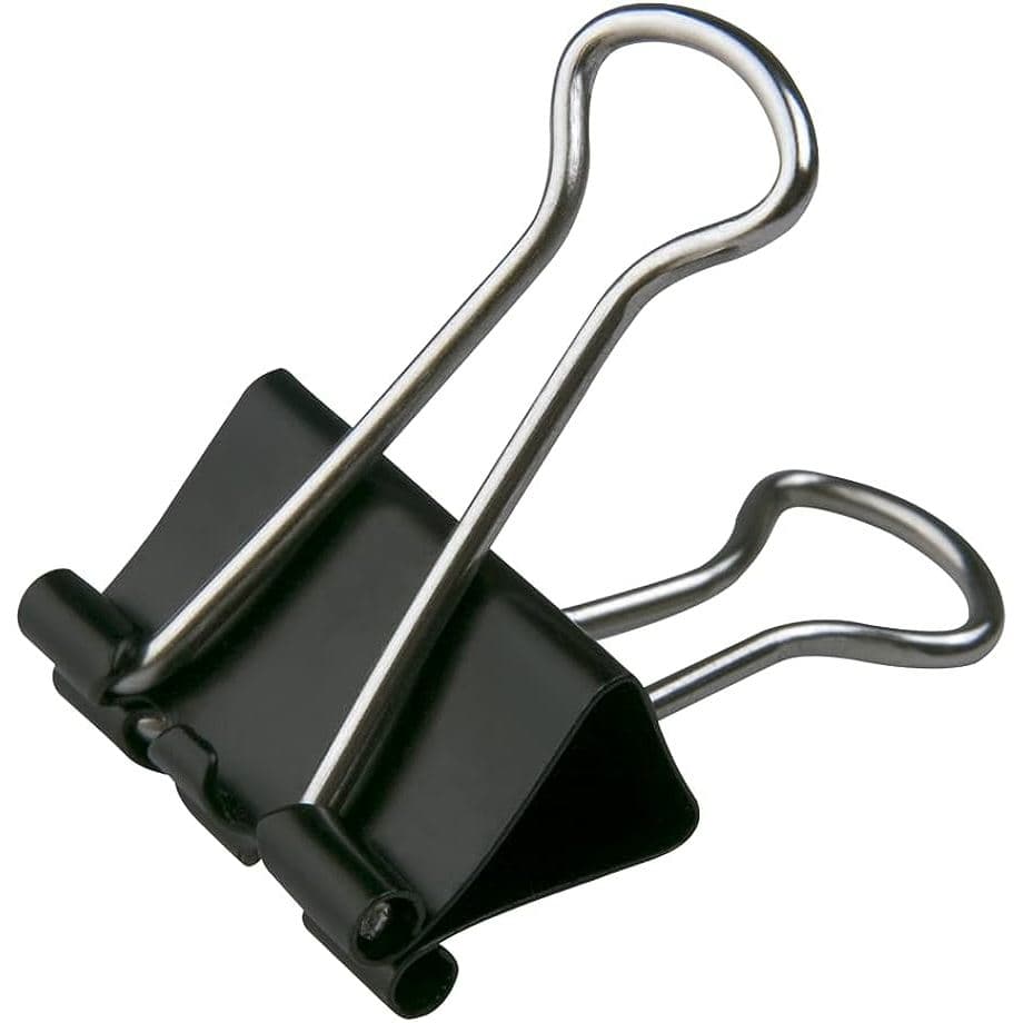 Prendedor de Papel Jocar Binder 41MM Preto 5 IND.
