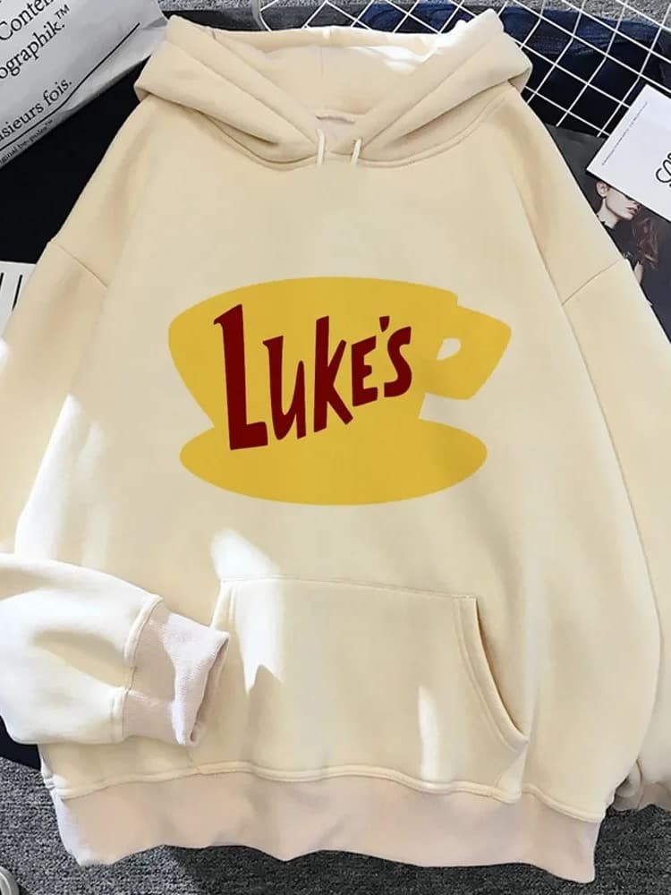 Blusa Moletom Com Capuz Unissex Lukes's Tea