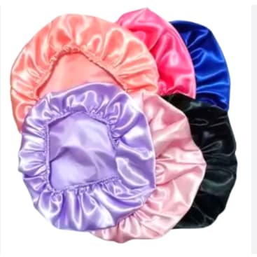 Kit 100 Touca de Cabelo Cetim Antfrizz Revenda Salão - 100 peças