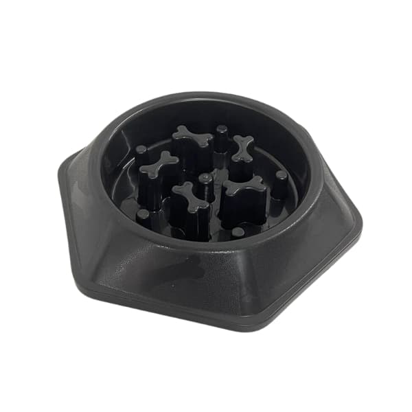 Comedouro Educativo Lento Pet Cães Cachorro Interativo Adestramento 600ml