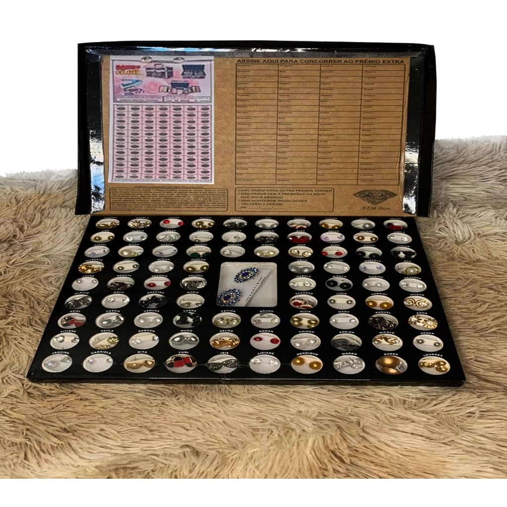 KIT DE BRINCOS COM 84 PECAS , LUCRO MUITO BOM MAIS DE 700% NAO PERCA TEMPO