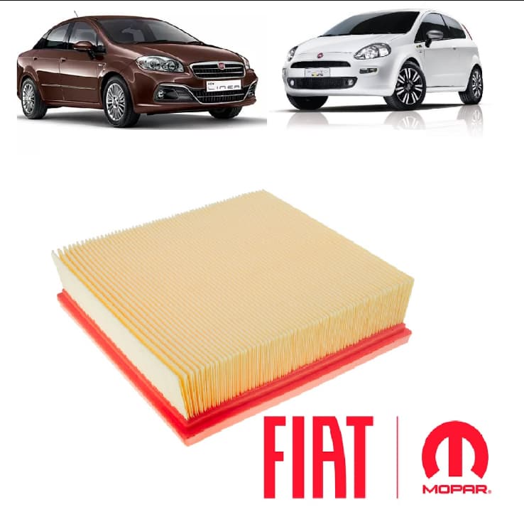 Filtro Ar Motor Fiat Linea Punto 2009/2010/ 2011/ 2012