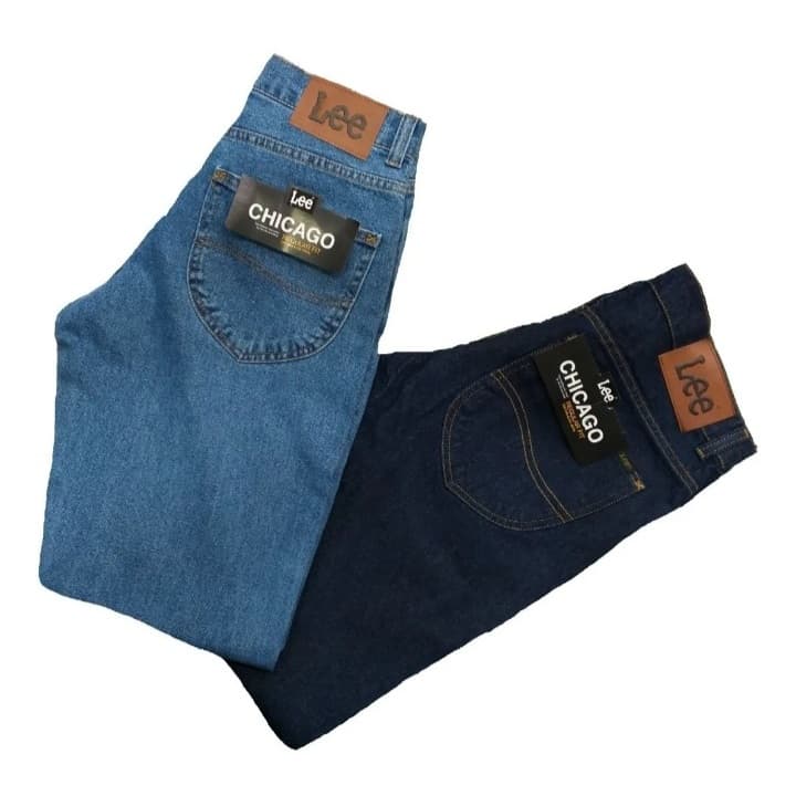 Calça Lee Jeans Chicago Masculina Kit com 2 Unidades - Estilo e Versatilidade em Dobro.