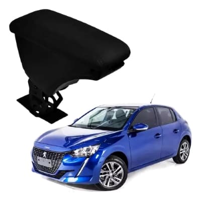 Console Apoio De Braço Encosto Peugeot Novo 208