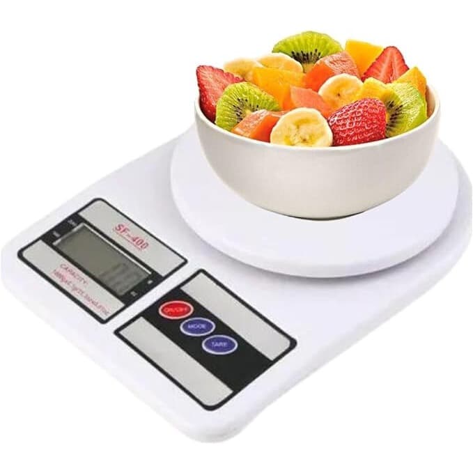 Balança Digital Eletrônica para cozinha, laboratórios e negócios culinários de Precisão 1g Ate 10kg