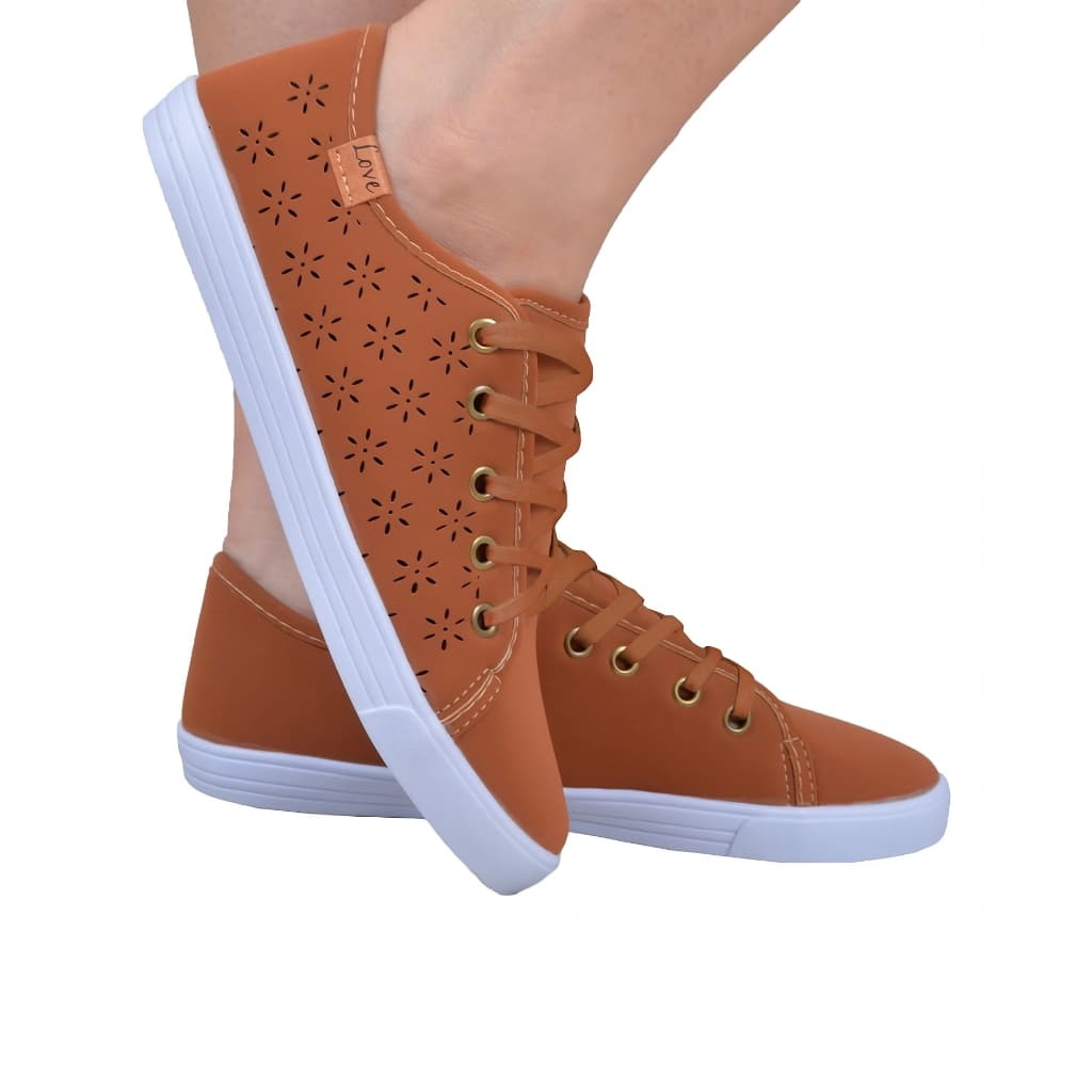Tênis Feminino Sapatilha Casual Sapatênis Lançamento 387