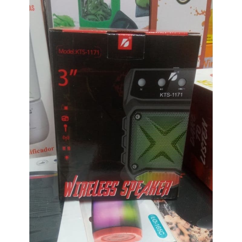 Caixa De Som Super Bass Kts-1171