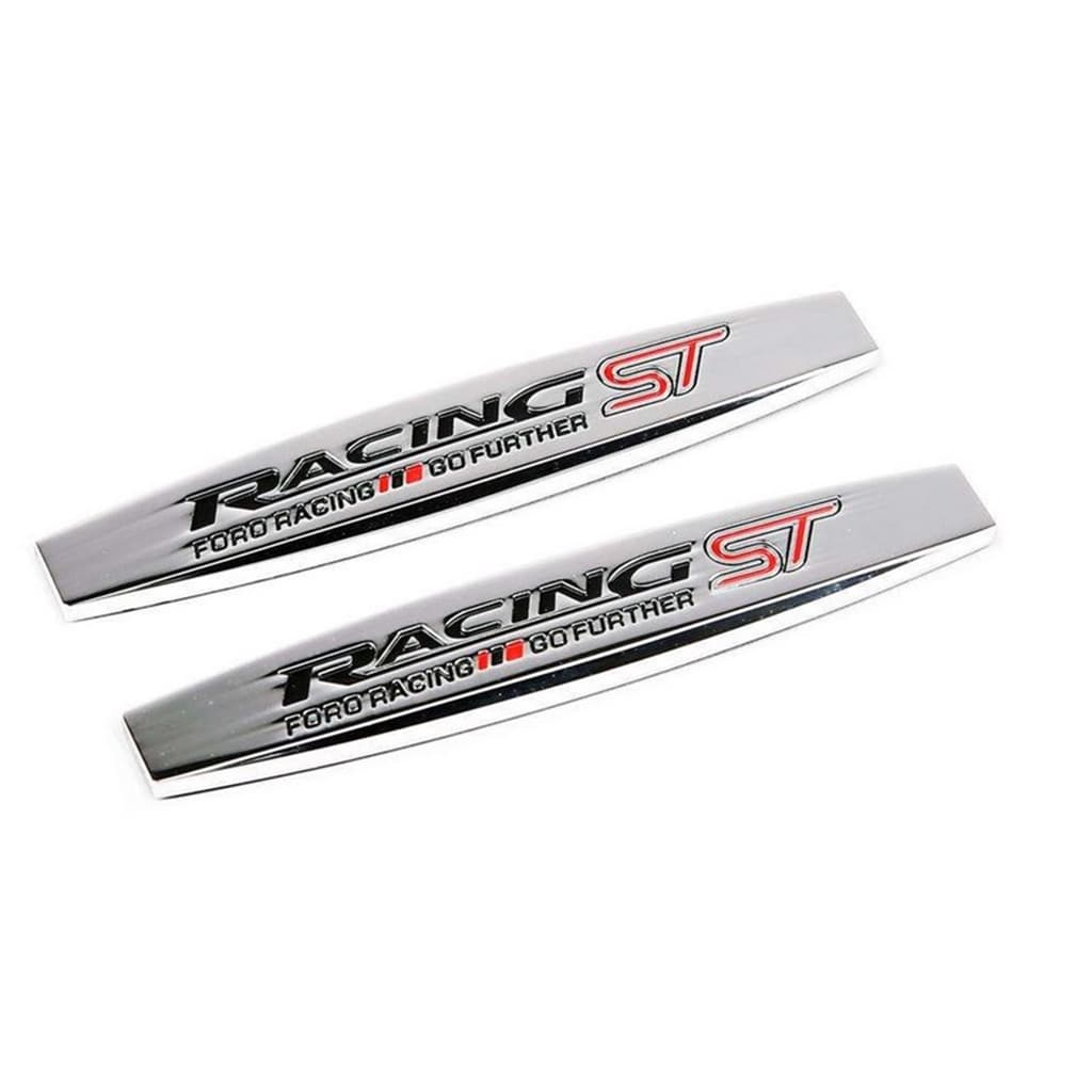 Acessorios Compativel com Ford Emblema ST Racing Fusion Focus Ka New Fista Ranger Territory Mustang