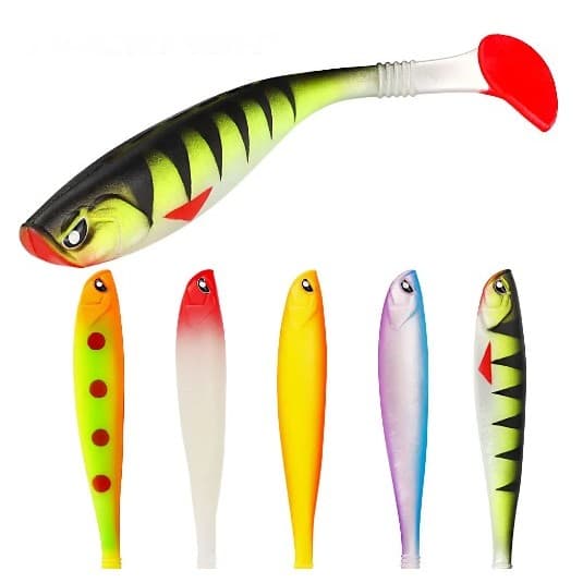 ISCA ARTIFICIAL PEIXE REALISTA COM 12.5CM E 10 GR CAUDA T ISCA SHAD MINNOW REMO ISCA DE NATAÇÃO