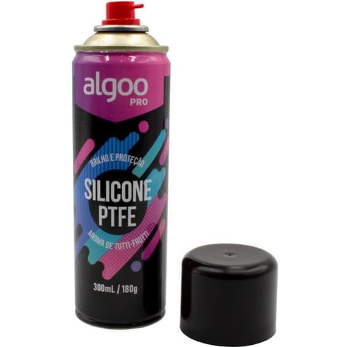 Spray Lubrificante Silicone Ptfe 300ml Algoo Pro Bicicleta Bike