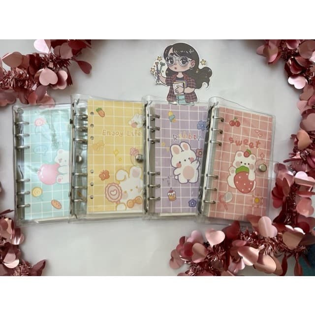 Fichário A6 Binder grip pets