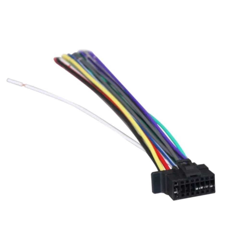 Chicote Conector Som Sony fusível lateral automotivo