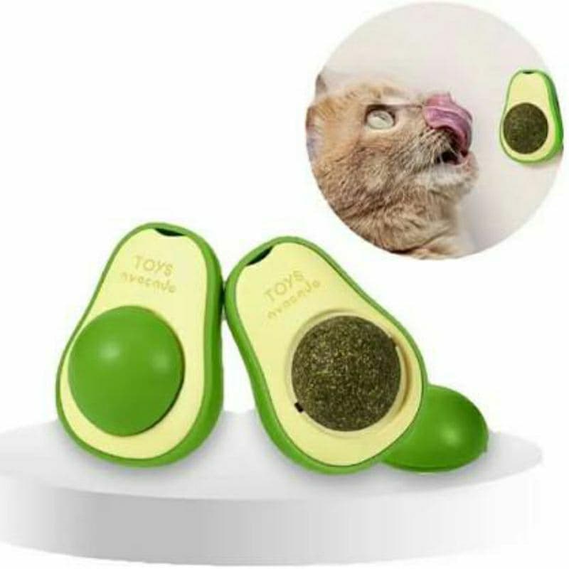 Abacate Catnip para Gatos a Erva do gato, alivia estresse Brinquedo interativo