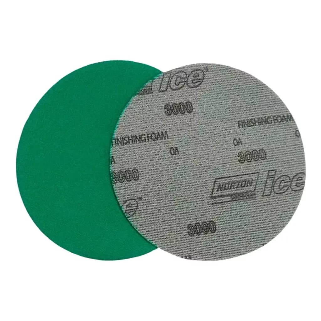 Disco Lixa Hookit Trizact Ice P 3000 6 Pol Polimento Norton