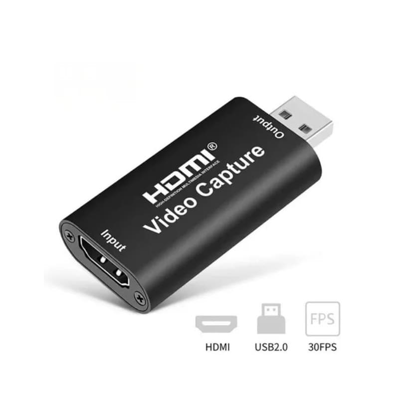 Placa De Captura Hdmi Usb Áudio E Vídeo Streaming 4k 1080p