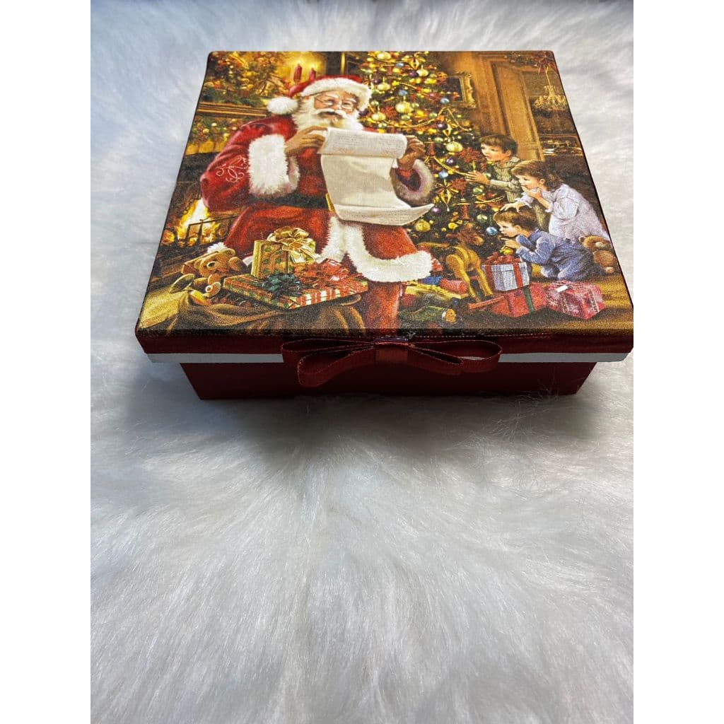 Caixa MDF Decorada de Natal